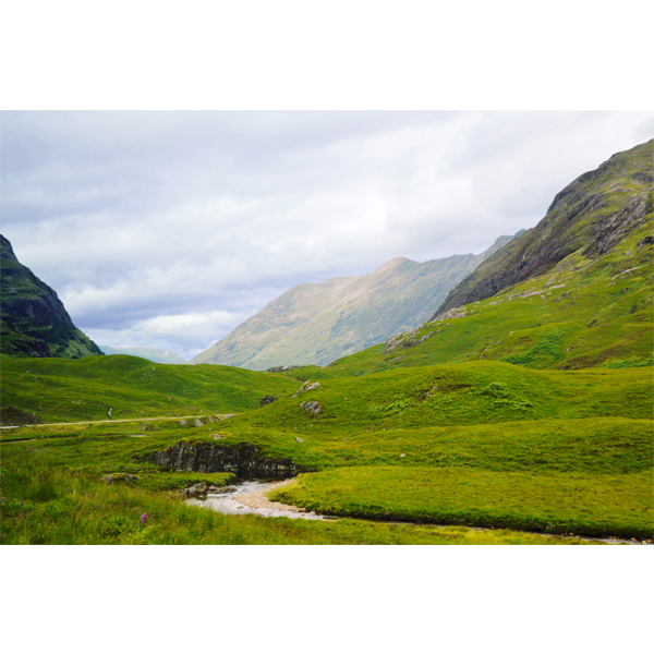 De skotske bjerge - farve fotografi - billeder fra Wolfdesign